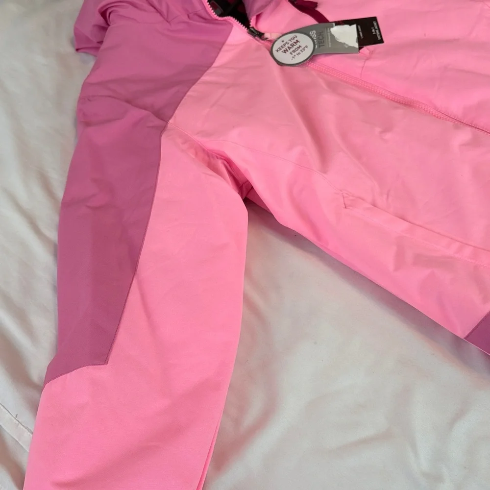 Girls Swiss Tech Pink Jacket